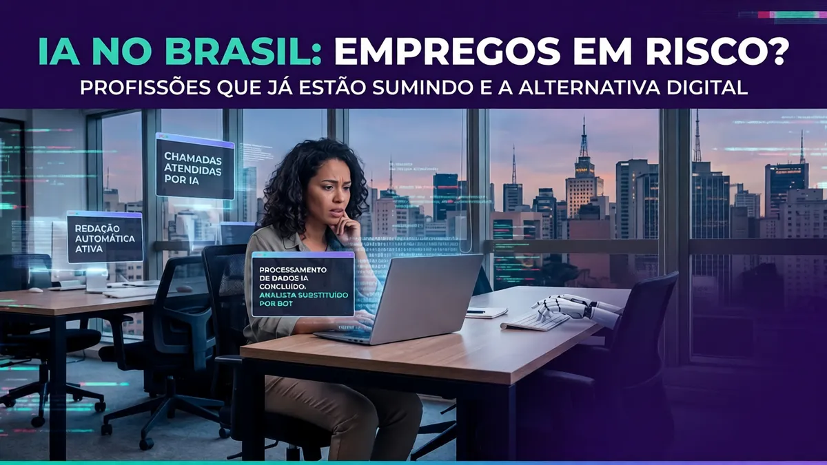 Empregos que a IA já elimina no Brasil
